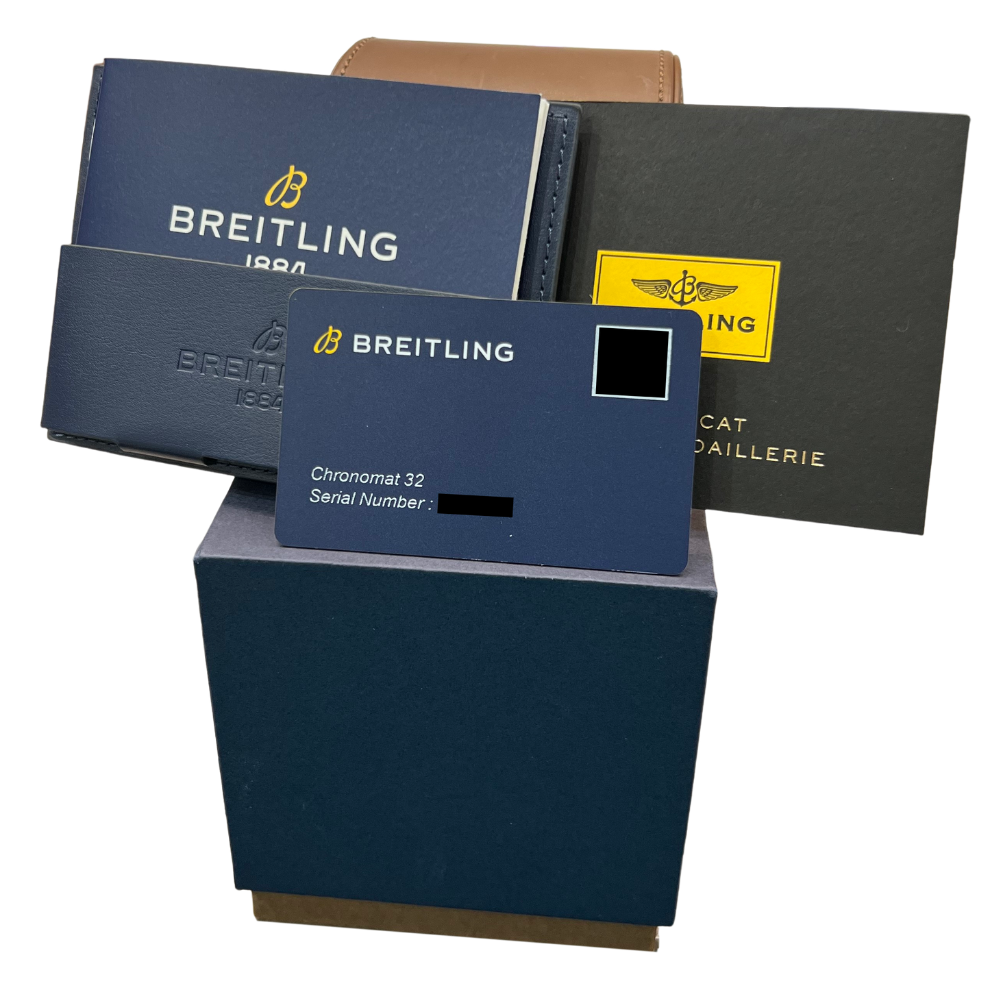 PAPERS Breitling Chronomat 32 SILVER Stainless Steel 32mm A77310 Watch BOX