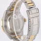 VINTAGE Rolex Submariner Date Two-Tone 18K Gold Steel Blue 40mm 16803 Watch