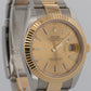 2024 PAPERS Rolex DateJust 41 CHAMPAGNE 18K Gold Steel OYSTER 41mm 126333 BOX
