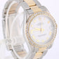 Rolex Datejust 31 Two-Tone 18k Gold Steel DIAMOND White Roman 78273 Watch