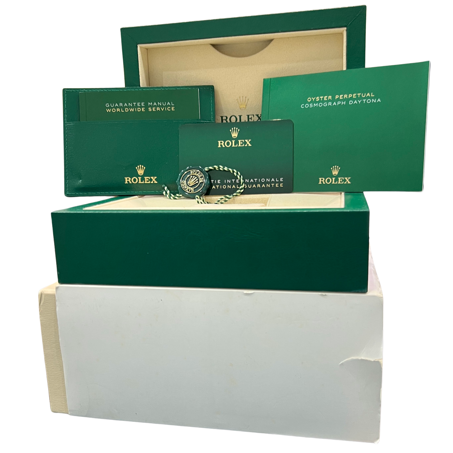 2021 PAPERS Rolex Daytona Cosmograph Black Steel 40mm 116500 LN Watch BOX