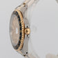 Rolex GMT-Master II CHAMPAGNE DIAMOND SERTI Two-Tone Gold Steel 40mm Watch 16713