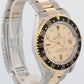 Rolex GMT-Master II CHAMPAGNE DIAMOND SERTI Two-Tone Gold Steel 40mm Watch 16713