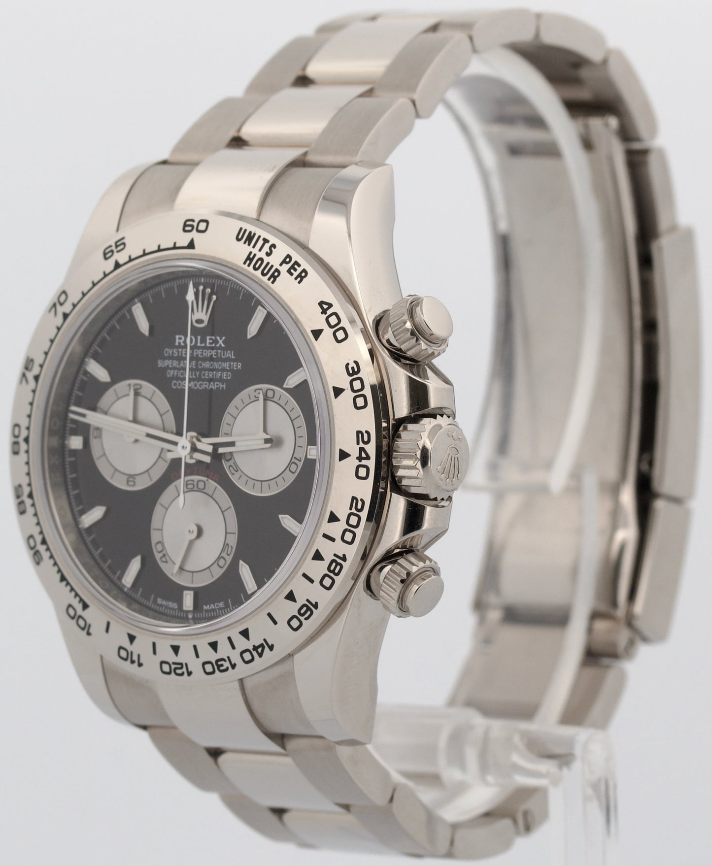 UNPOLISHED 2024 PAPERS Rolex Daytona Cosmograph BLACK 18K Gold 40mm 126509 BOX