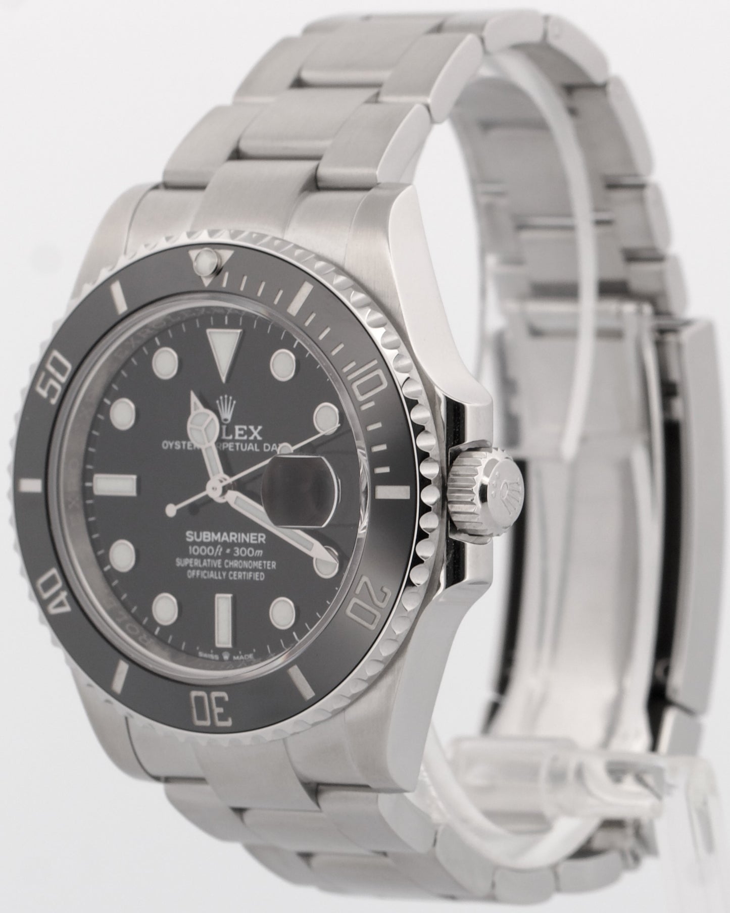 2021 PAPERS Rolex Submariner Date 41mm BLACK Stainless Ceramic 126610 LN BOX