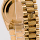 1991 Rolex Day-Date President 36mm BLUE DIAMOND 18K Yellow Gold BARK Watch 18248