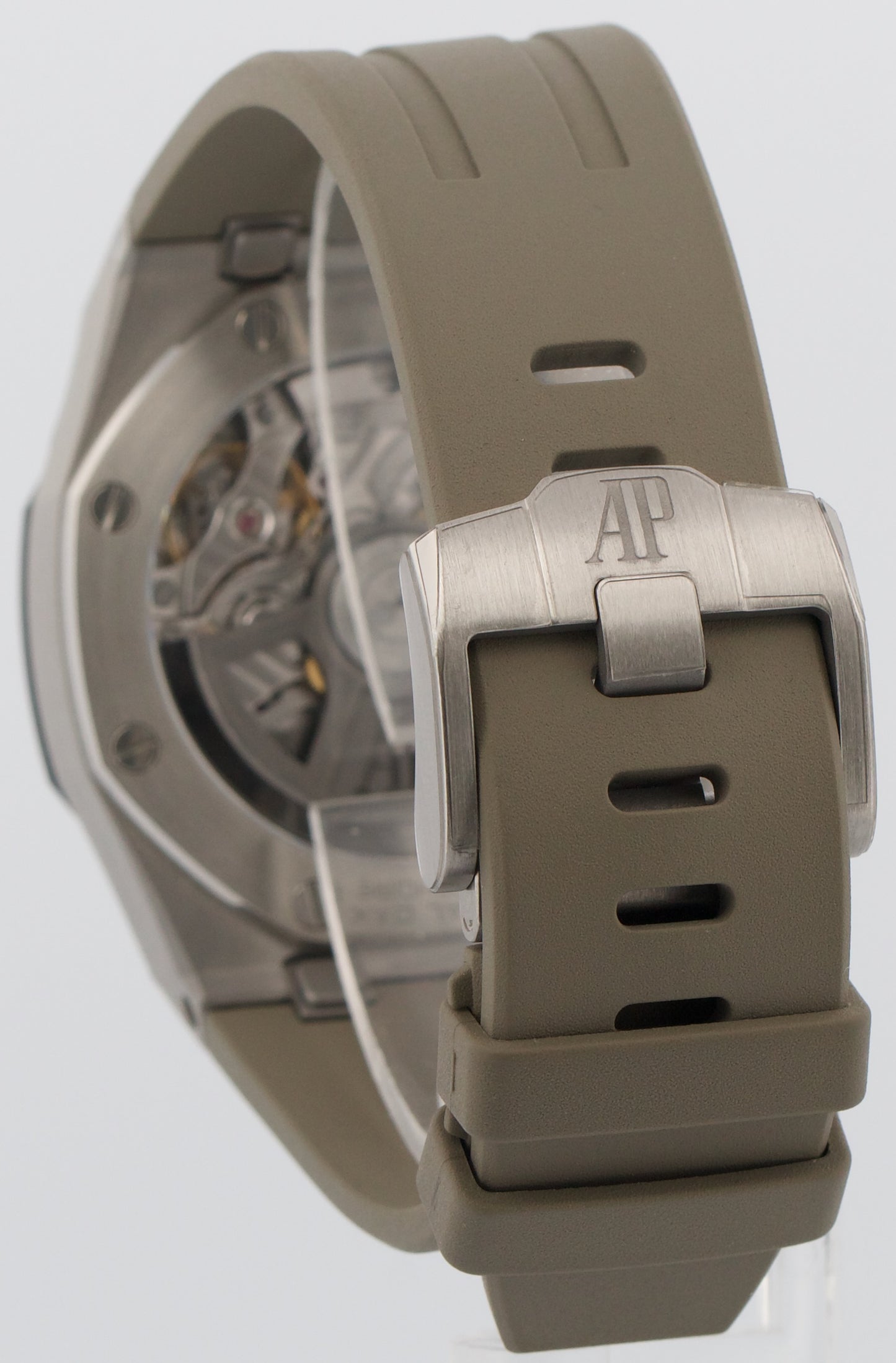 2025 SERVICE PAPERS Audemars Piguet Royal Oak Offshore TAUPE 43mm 26420SO BOX