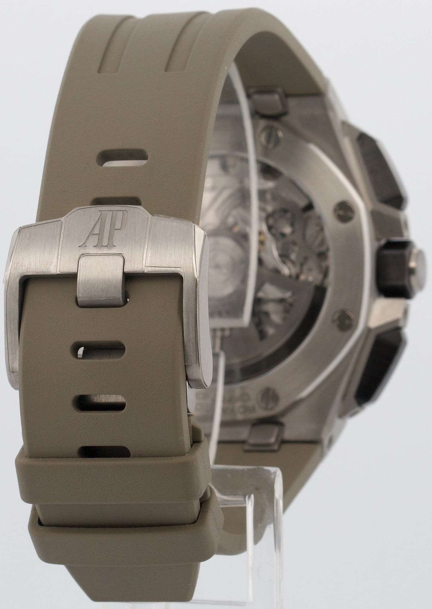 2025 SERVICE PAPERS Audemars Piguet Royal Oak Offshore TAUPE 43mm 26420SO BOX