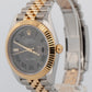 Rolex DateJust 41 Two-Tone Gold Wimbledon Rhodium Jubilee 41mm 126333 Watch