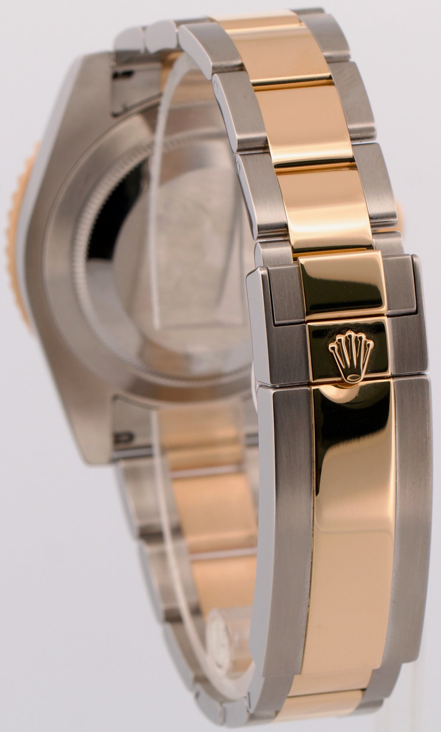 Rolex Submariner Date 18K Yellow Gold Steel BLUE Ceramic 40mm 116613 LB BOX