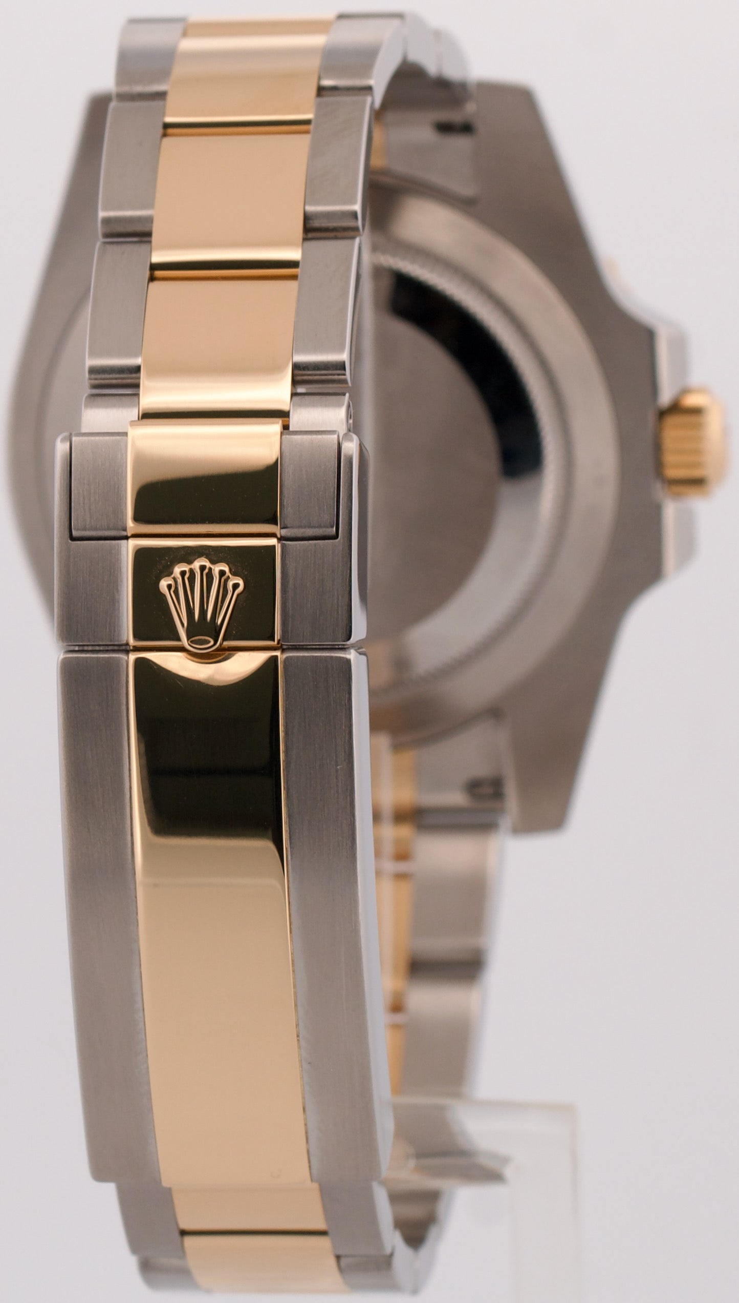 Rolex Submariner Date 18K Yellow Gold Steel BLUE Ceramic 40mm 116613 LB BOX