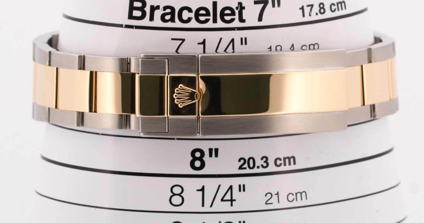 Rolex Submariner Date 18K Yellow Gold Steel BLUE Ceramic 40mm 116613 LB BOX