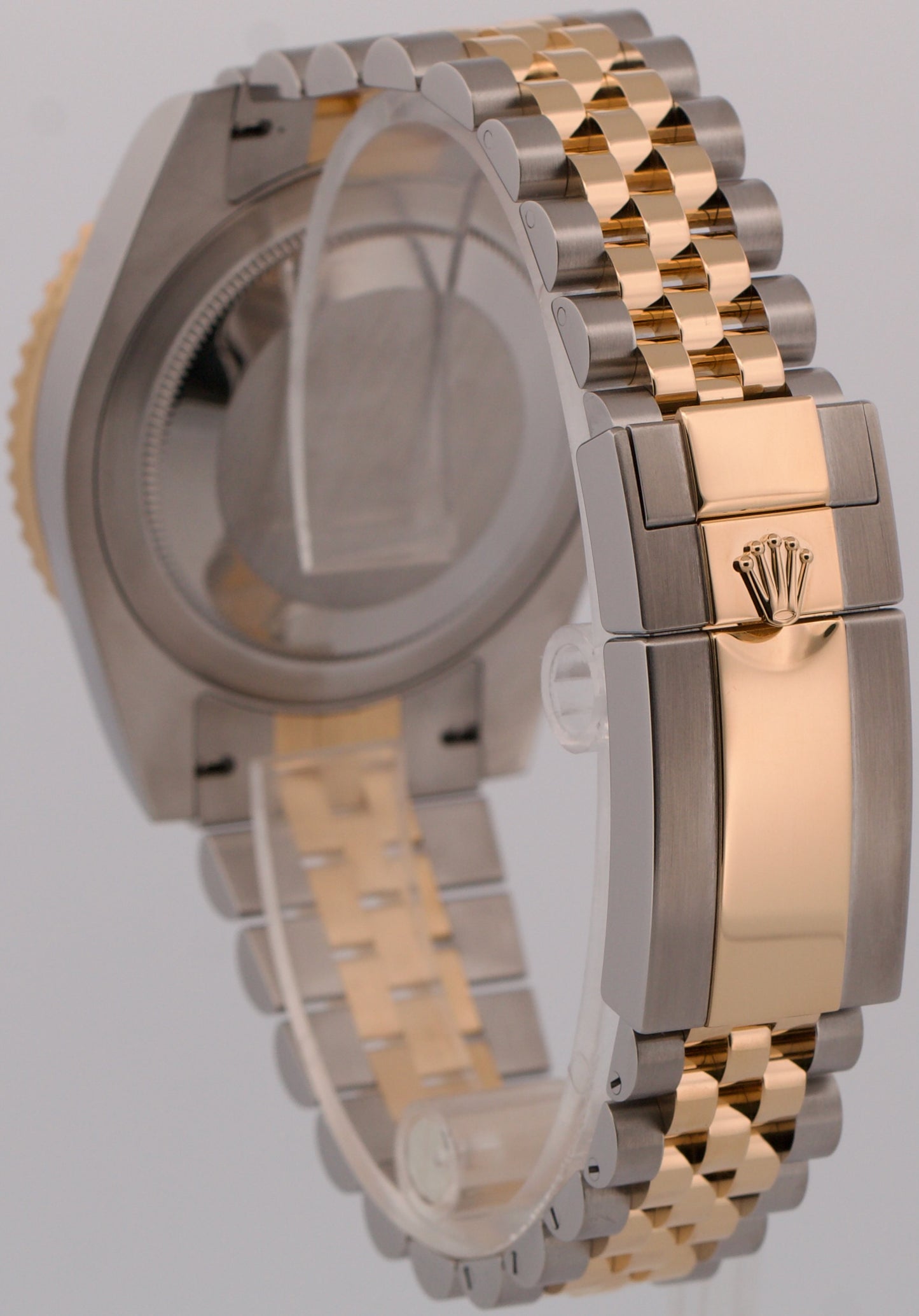2025 PAPERS Rolex GMT-Master II Two-Tone 18K Gold 40mm JUBILEE 126713 GRNR BOX