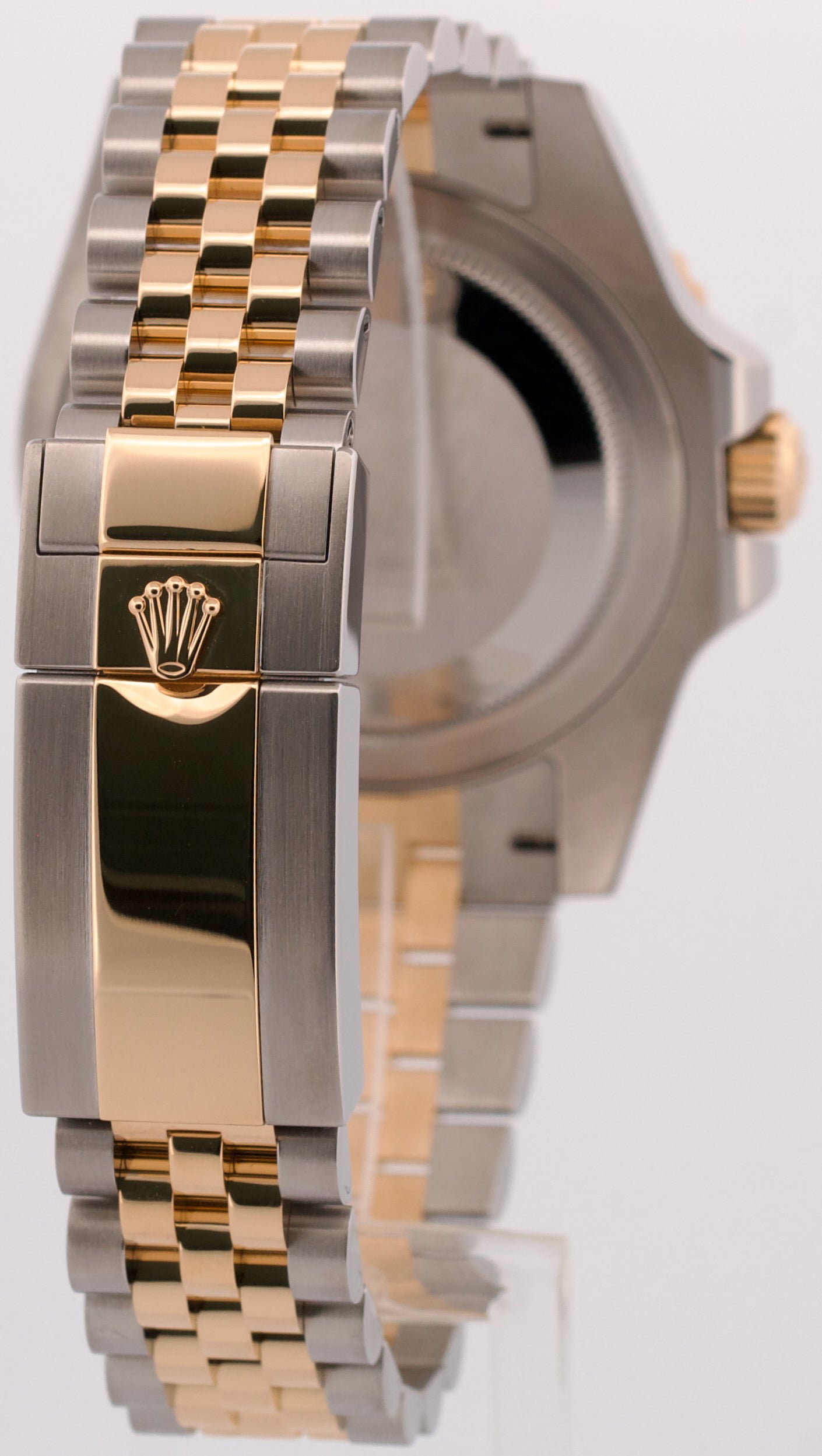 2025 PAPERS Rolex GMT-Master II Two-Tone 18K Gold 40mm JUBILEE 126713 GRNR BOX