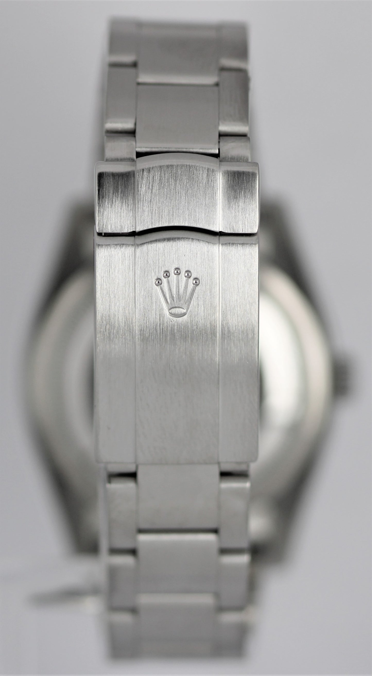 Rolex Oyster Perpetual Stainless Steel Silver '3-6-9 Stick' 36mm 116000 Watch