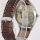 IWC Conversion Pocketwatch Stainless Steel Silver 47.5mm Brown Leather Watch