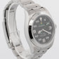 2017 PAPERS Rolex Air-King BLACK Stainless Steel 40mm 116900 Oyster Watch BOX
