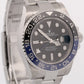 2023 PAPERS Rolex GMT-Master II BATMAN Blue Black OYSTER 40mm 126710 BLNR BOX
