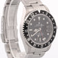 2005 PAPERS Rolex GMT-Master II BLACK No-Holes Steel OYSTER 16710 N Watch BOX