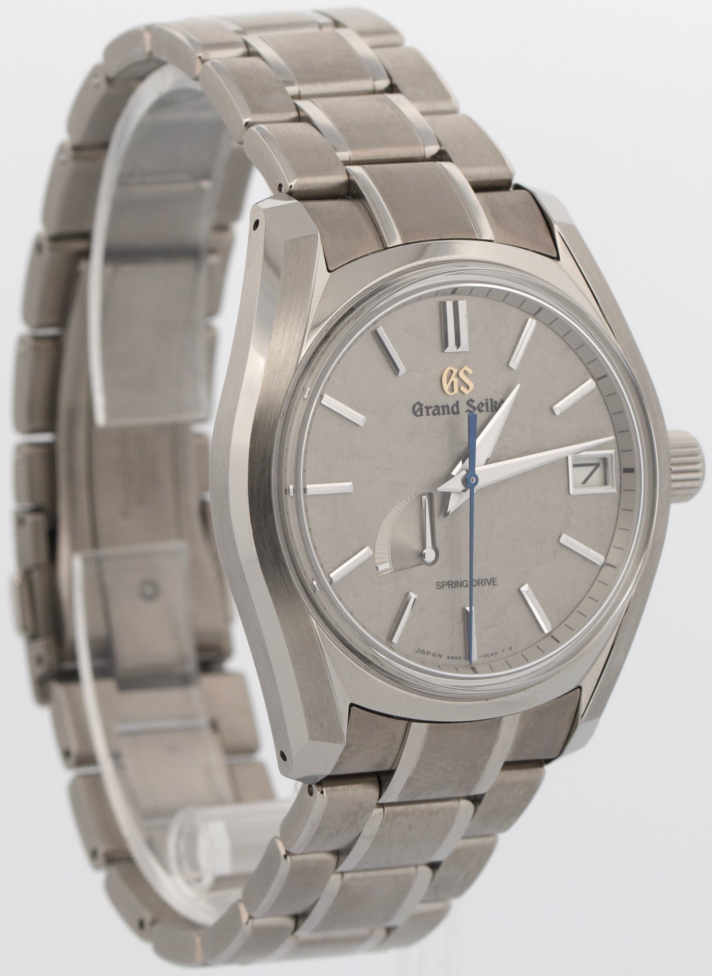2021 PAPERS Grand Seiko Heritage GREY SILVER Titanium TAISETSU 40mm SBGA415 BOX