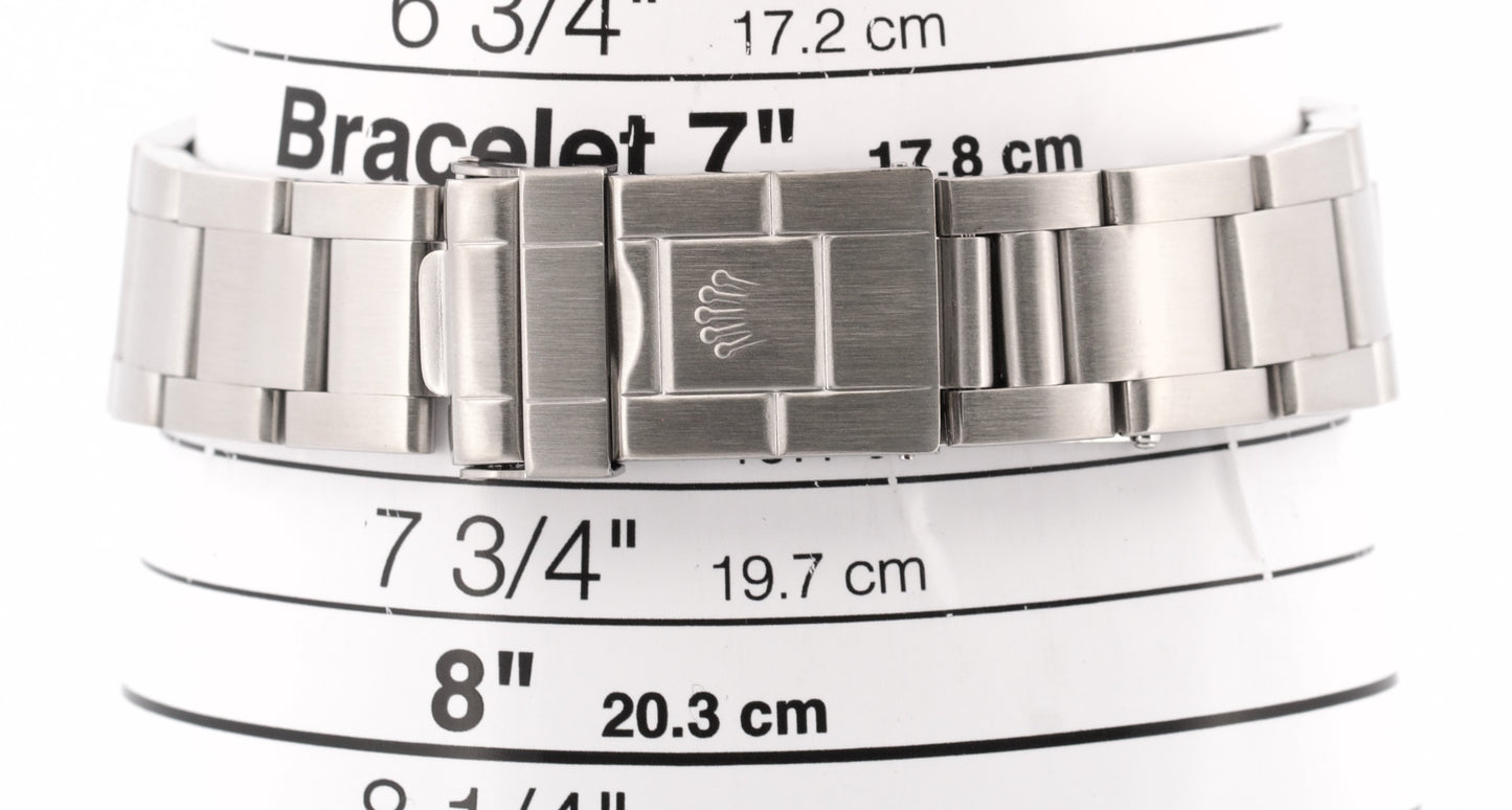 2005 PAPERS Rolex GMT-Master II BLACK No-Holes Steel OYSTER 16710 N Watch BOX
