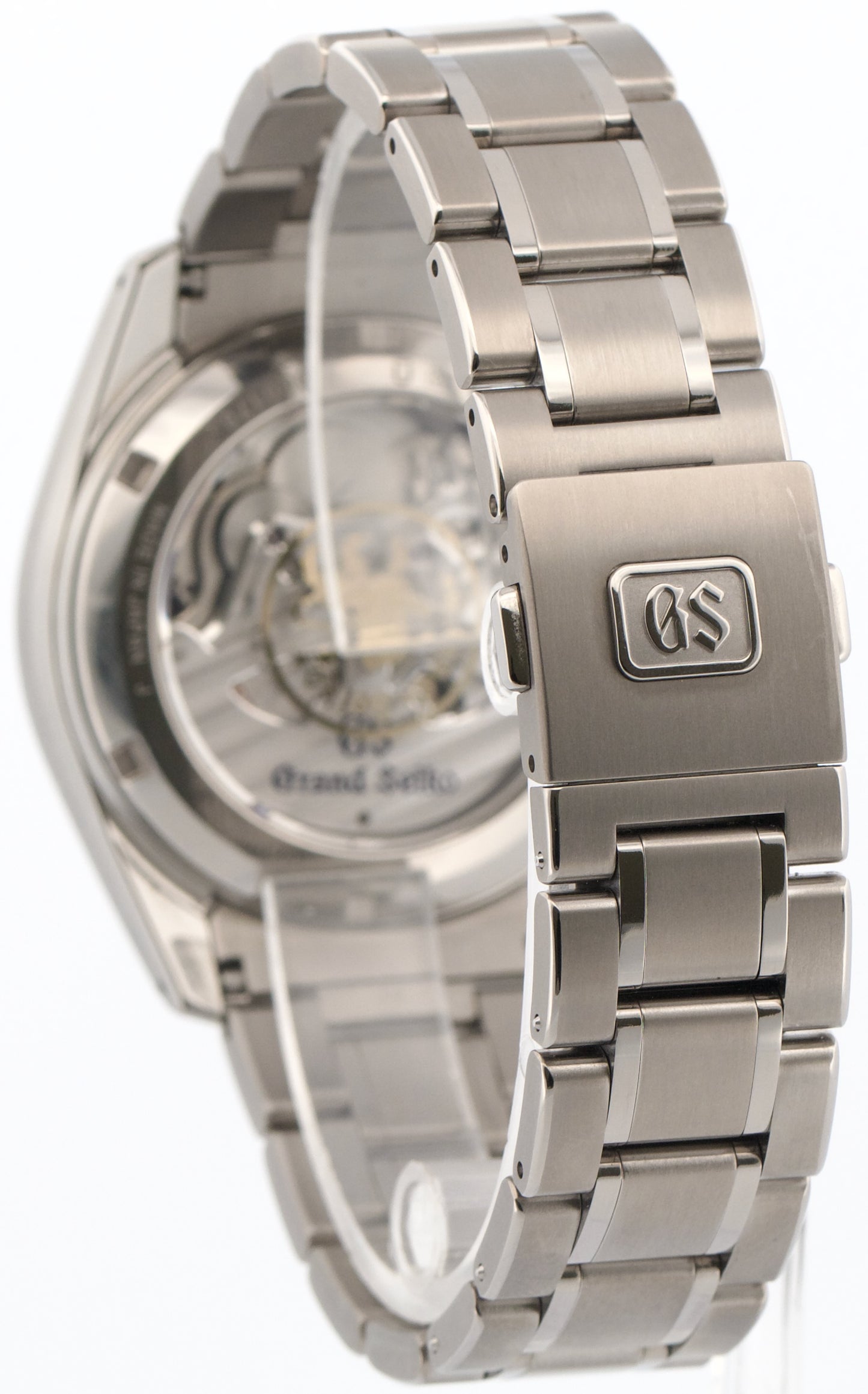 2021 PAPERS Grand Seiko Heritage GREY SILVER Titanium TAISETSU 40mm SBGA415 BOX