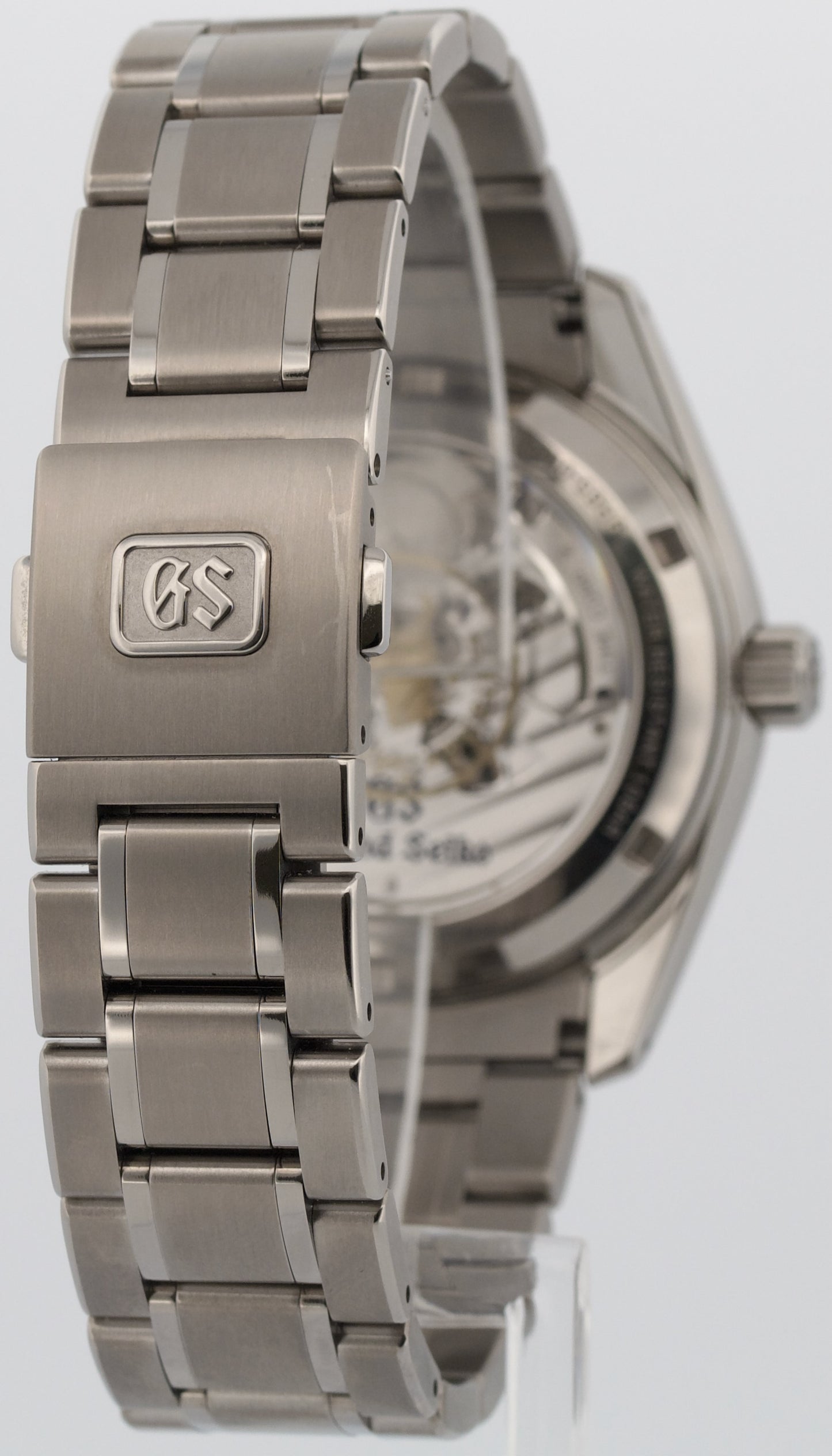 2021 PAPERS Grand Seiko Heritage GREY SILVER Titanium TAISETSU 40mm SBGA415 BOX