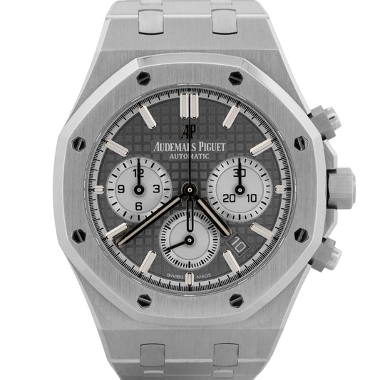 PAPERS Audemars Piguet Royal Oak Chronograph 38mm 26315ST.OO.1256ST.02 Watch