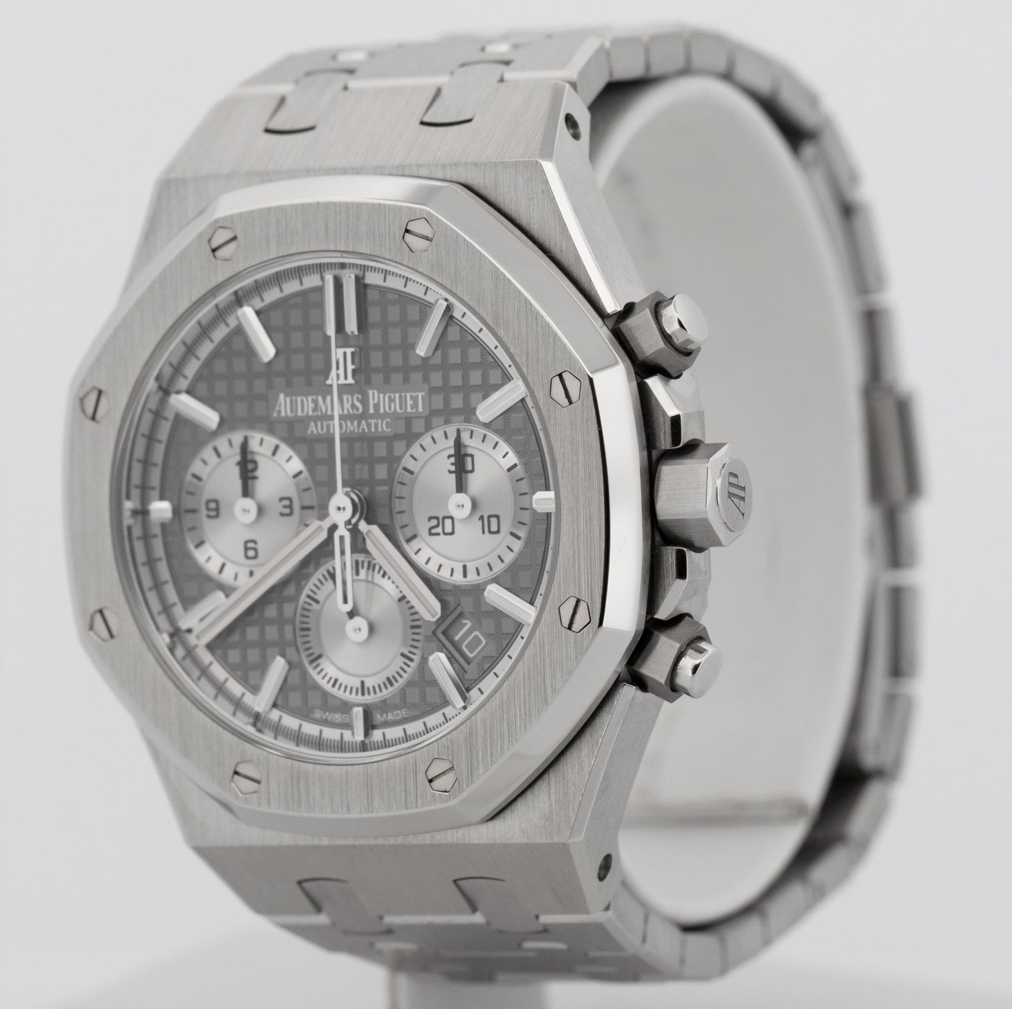 PAPERS Audemars Piguet Royal Oak Chronograph 38mm 26315ST.OO.1256ST.02 Watch