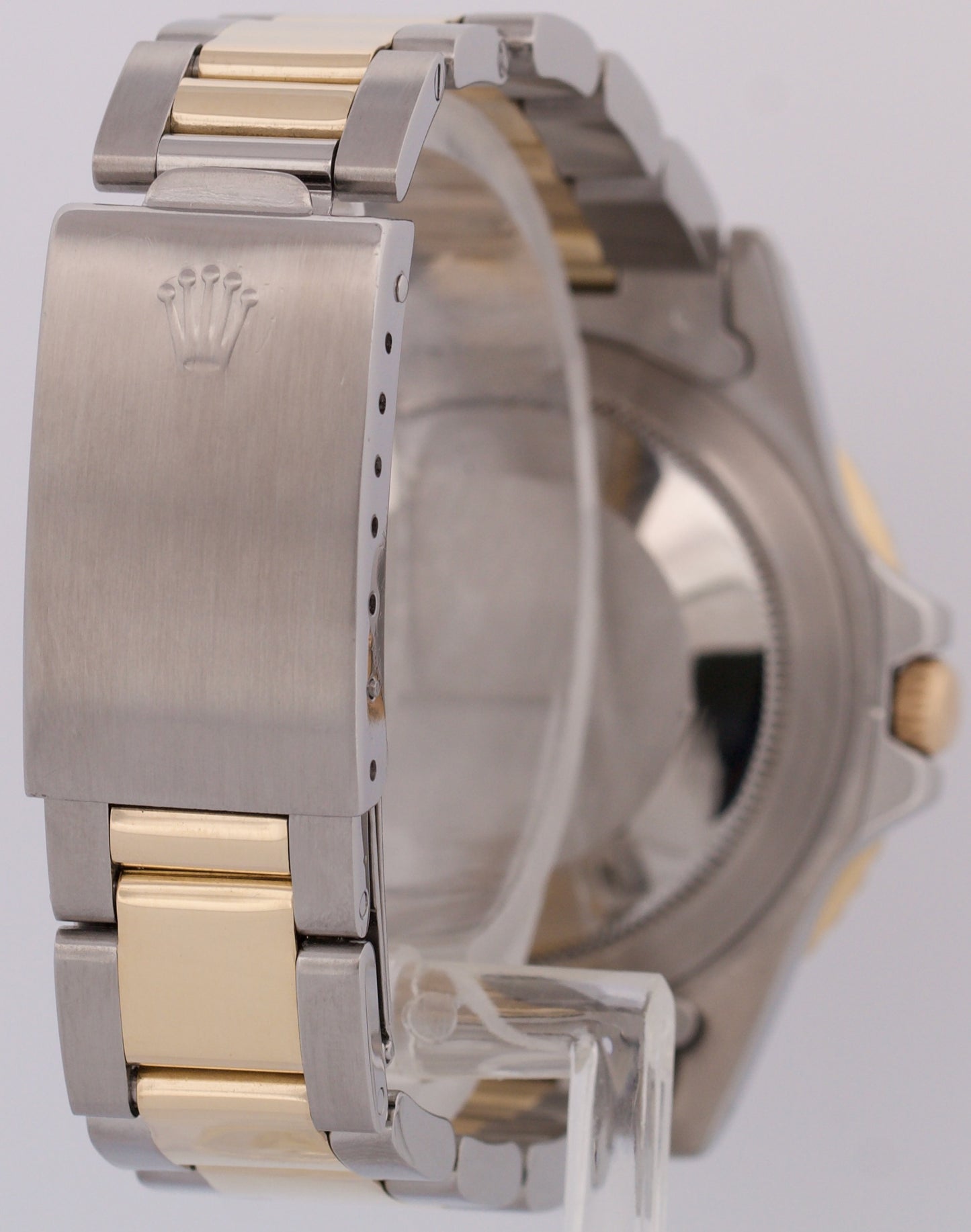 Rolex GMT-Master 40mm FADED ROOT BEER Brown Steel 18K Yellow Gold OYSTER  16753