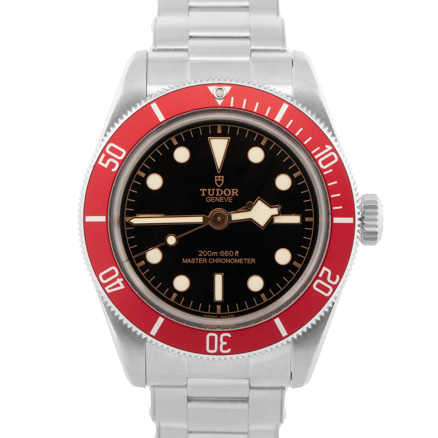 2024 PAPERS Tudor Black Bay RED Stainless Steel 41mm 7941A1A0RU Watch BOX