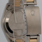 Rolex Oyster Perpetual Date 34mm CHAMPAGNE 18K Steel Engine-Turned Oyster 15233