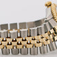 VINTAGE Rolex DateJust 36mm CHAMPAGNE Turn-O-Graph JUBILEE Steel 18K Gold 1625