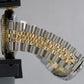 VINTAGE Rolex DateJust 36mm CHAMPAGNE Turn-O-Graph JUBILEE Steel 18K Gold 1625