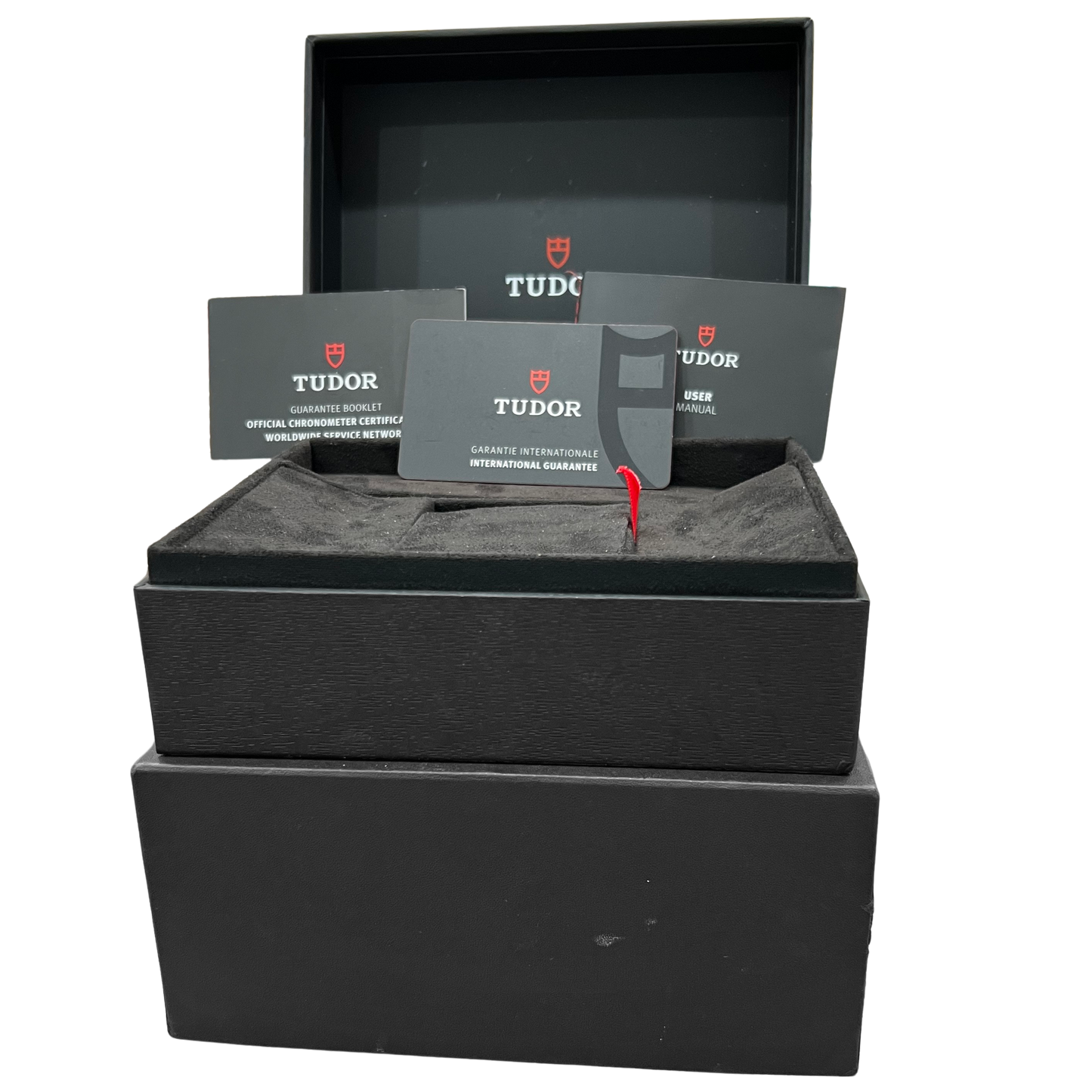 2024 PAPERS Tudor Black Bay RED Stainless Steel 41mm 7941A1A0RU Watch BOX