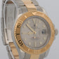 Rolex Yacht-Master 40mm SLATE Gray Two-Tone 18K Yellow Gold Steel 16623 Watch