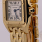 2022 PAPERS Ladies Cartier Panthere 22mm 18K Gold Quartz 4178 WGPN0008 BOX
