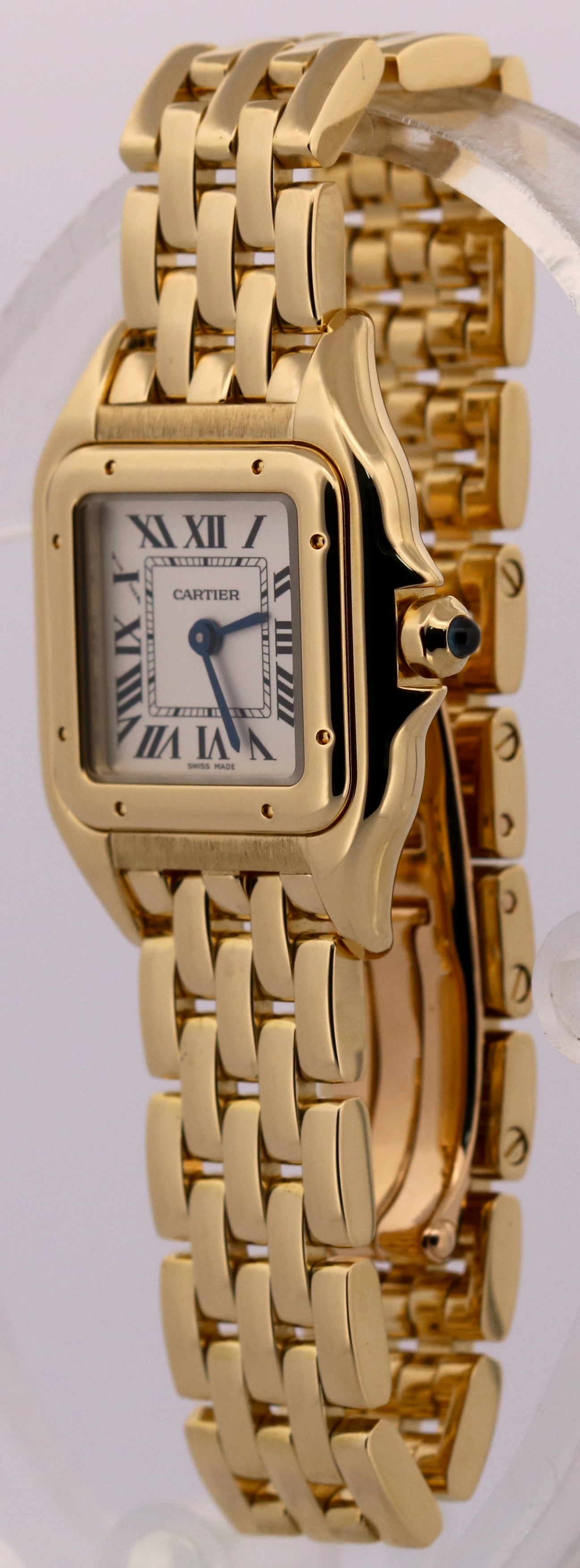 2022 PAPERS Ladies Cartier Panthere 22mm 18K Gold Quartz 4178 WGPN0008 BOX