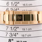 MINT 1993 Rolex Submariner Date BLUE 18K Yellow Gold 40mm Watch 16618 Watch