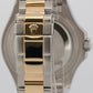 Rolex Yacht-Master 40mm SLATE Gray Two-Tone 18K Yellow Gold Steel 16623 Watch