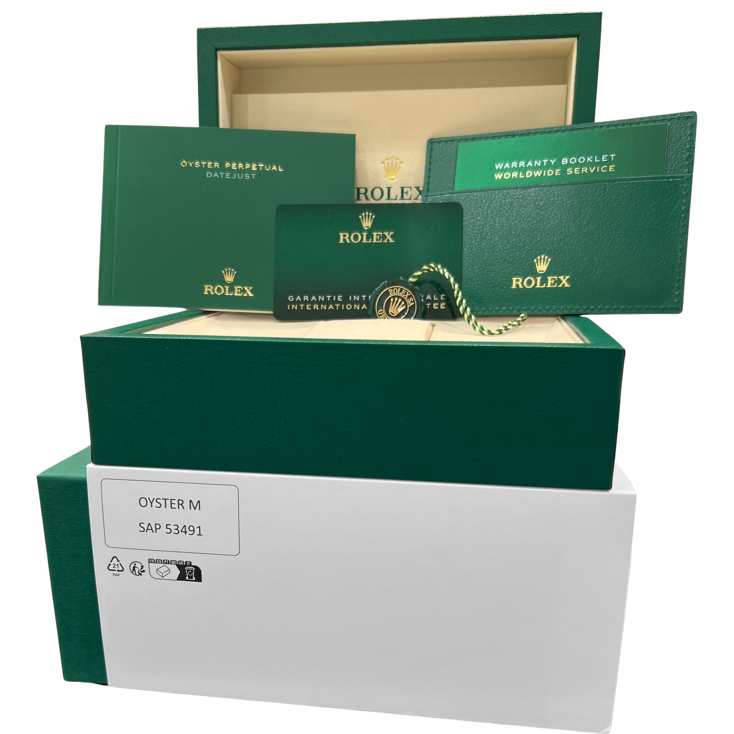 NEW 2026 PAPERS Rolex DateJust 41 MINT GREEN Steel 41mm 126300 Watch BOX