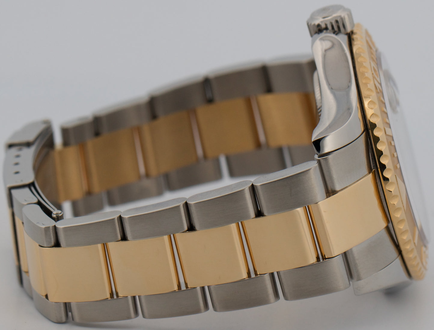 Rolex Yacht-Master 40mm SLATE Gray Two-Tone 18K Yellow Gold Steel 16623 Watch