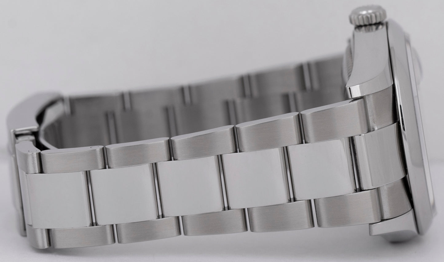 PAPERS Rolex DateJust 36mm WHITE ROMAN Stainless Steel Oyster 126200 Watch BOX