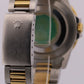 UNPOLISHED Rolex GMT-Master II ROOT BEER 18K Gold Steel Brown OYSTER Watch 16713