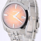Seiko SARB005 Orange Sunburst Faceted Crystal 39mm Steel 6R15-00D0 Watch