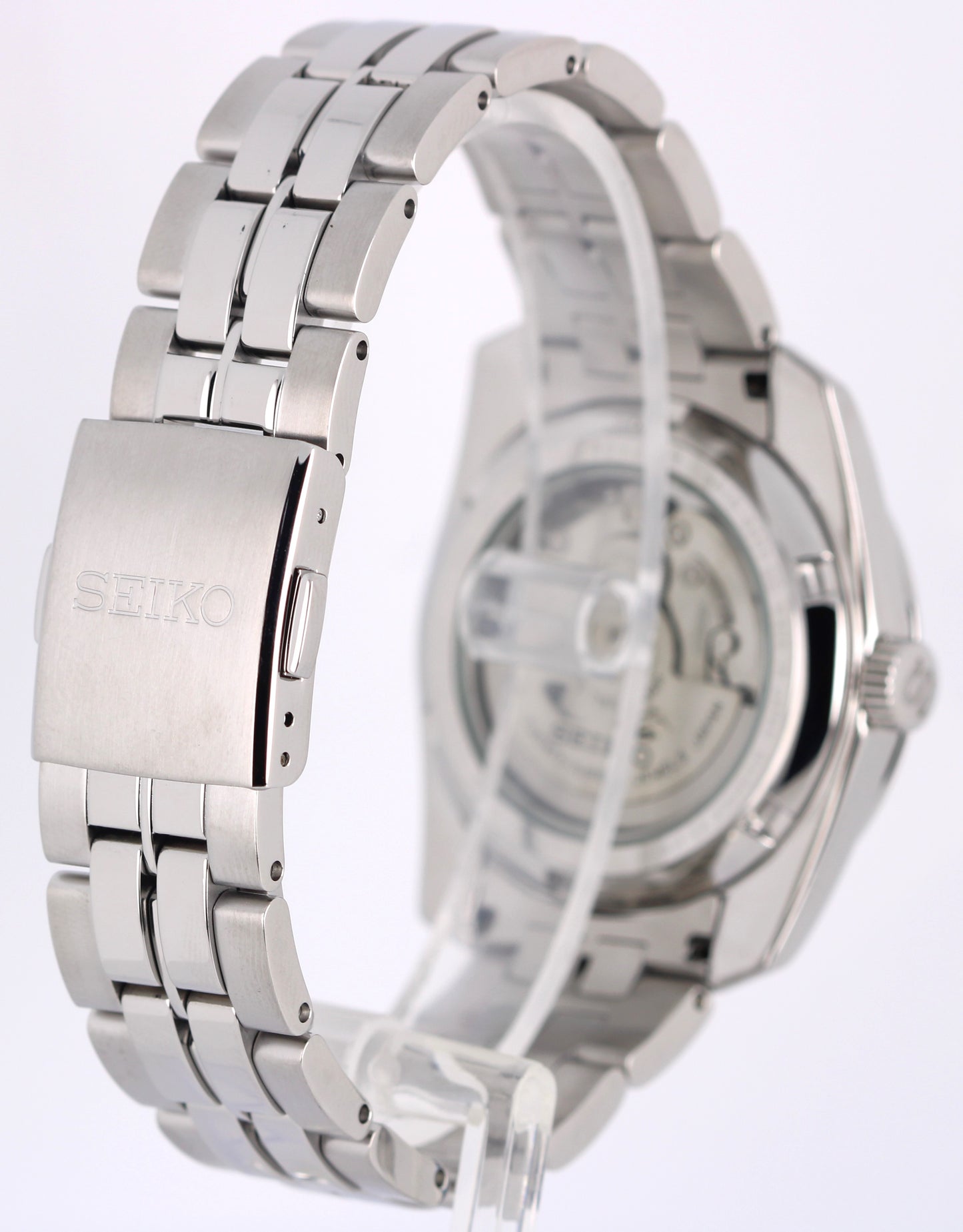 Seiko SARB005 Orange Sunburst Faceted Crystal 39mm Steel 6R15-00D0 Watch