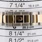 PAPERS Rolex GMT-Master II BLACK 18K Gold Two Tone OYSTER 40mm 16713 Watch BOX