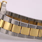 UNPOLISHED Rolex GMT-Master II ROOT BEER 18K Gold Steel Brown OYSTER Watch 16713