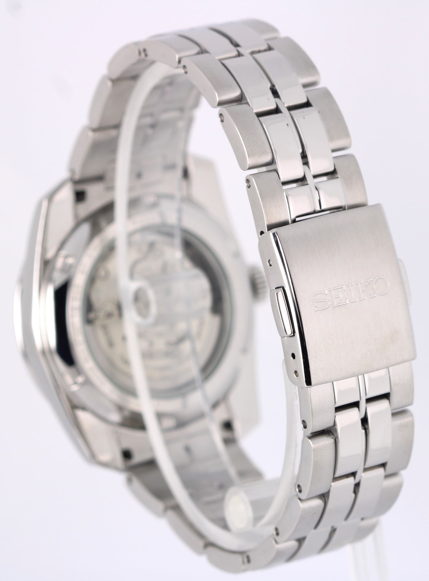 Seiko SARB005 Orange Sunburst Faceted Crystal 39mm Steel 6R15-00D0 Watch