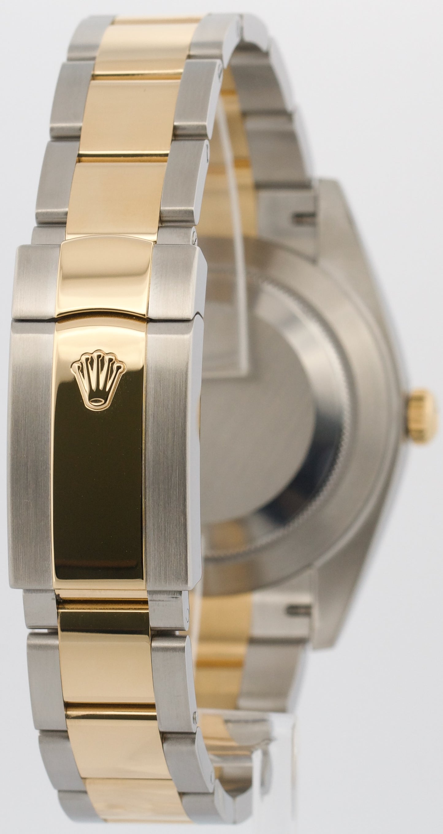 2018 PAPERS Rolex DateJust CHAMPAGNE 18K Gold Steel OYSTER 41mm 126303 Watch BOX